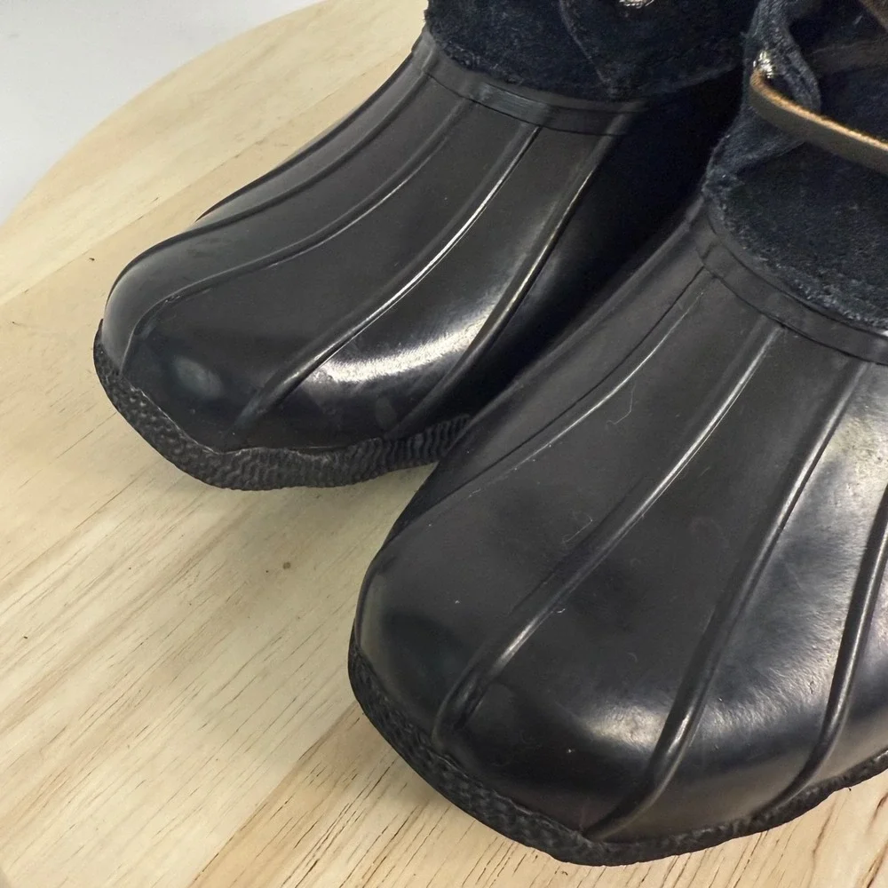 SPERRY Women's Shoes Top-Sider Saltwater Duck Boots Waterproof Outdoor Size 7